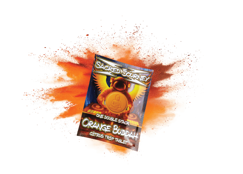 Orange Buddha